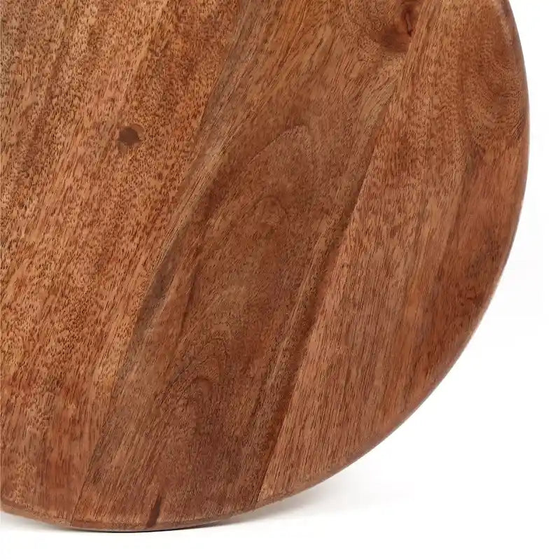 Beistelltisch aus Mangoholz und Metall