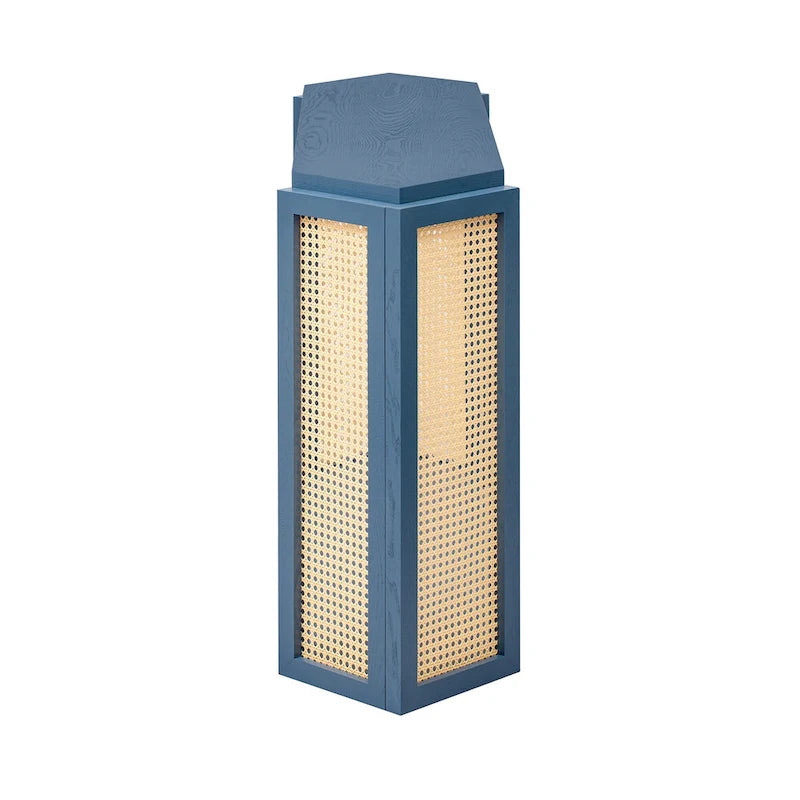 53 Arrow Konsolentisch mit geflochtenem Rattan