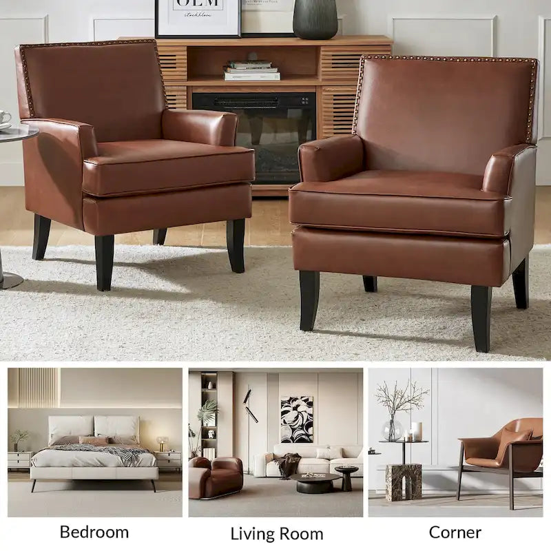 Poltrona decorativa contemporanea e classica in poliestere con gambe in legno massello di