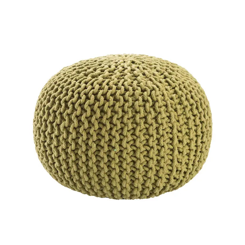 Pouf Textured Round Pouf
