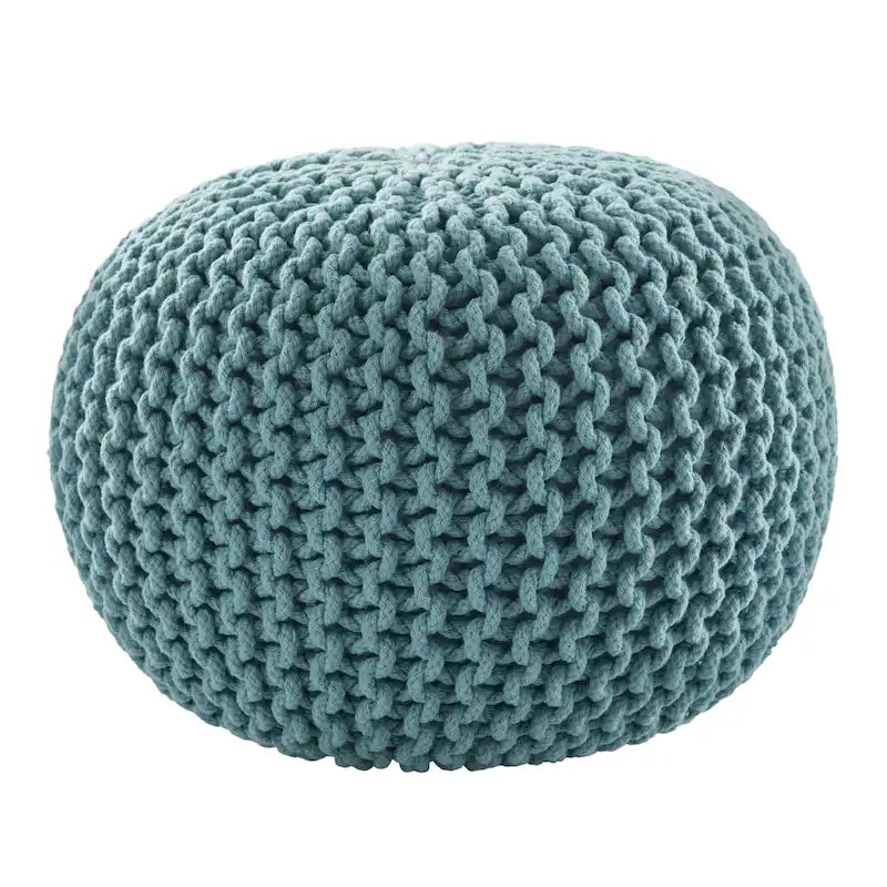 Pouf Textured Round Pouf