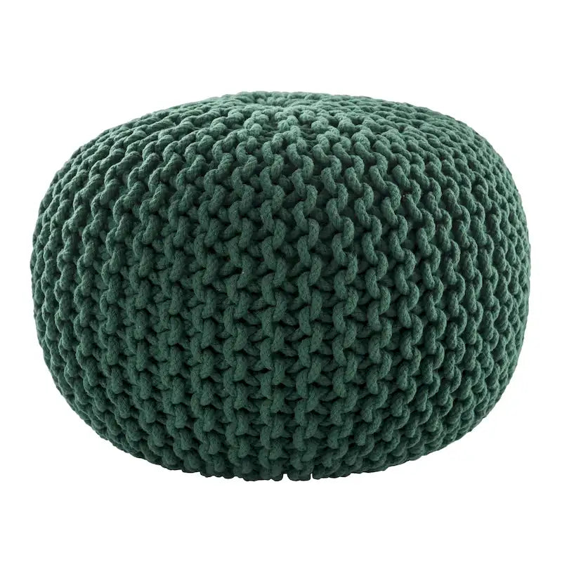 Pouf Textured Round Pouf