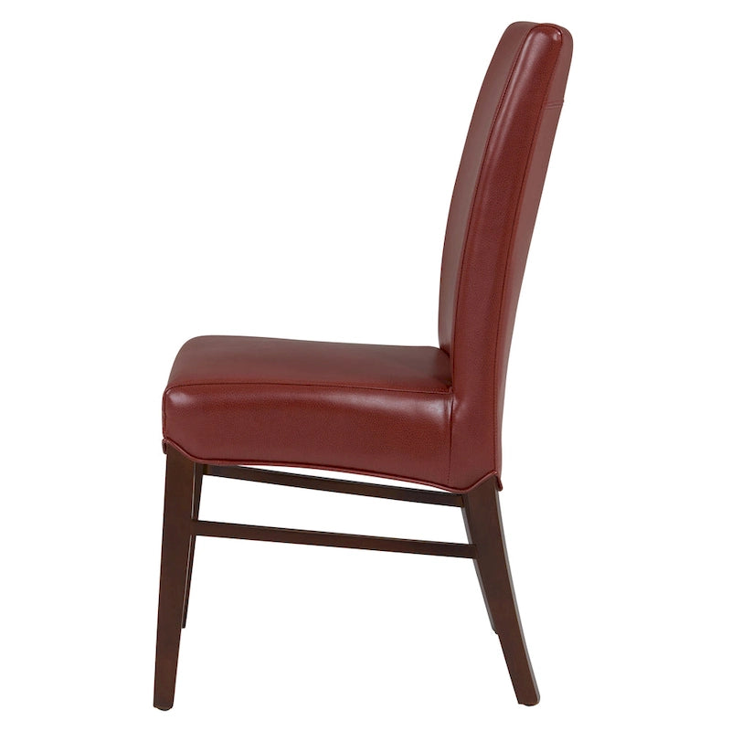Esszimmerstühle aus Bonded Leather (2er-Set) - na