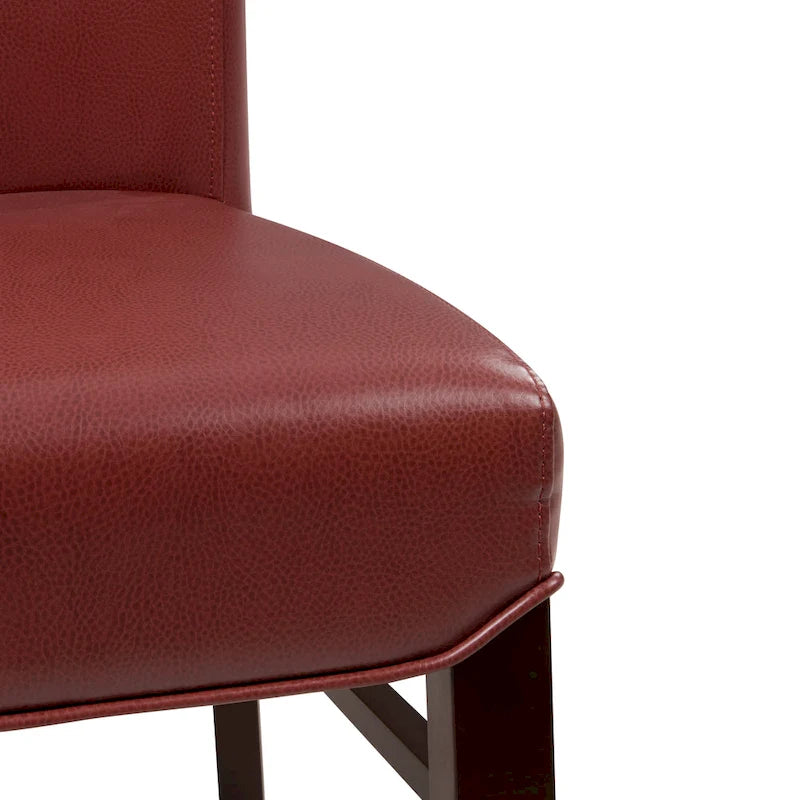 Esszimmerstühle aus Bonded Leather (2er-Set) - na