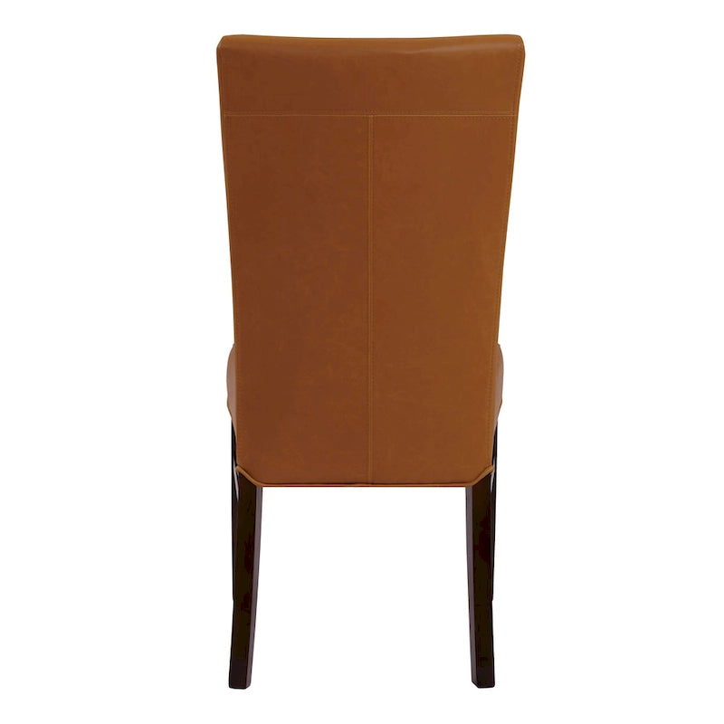 Esszimmerstühle aus Bonded Leather (2er-Set) - na