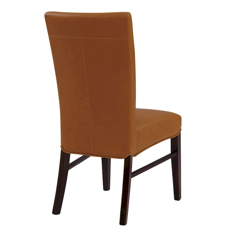 Esszimmerstühle aus Bonded Leather (2er-Set) - na