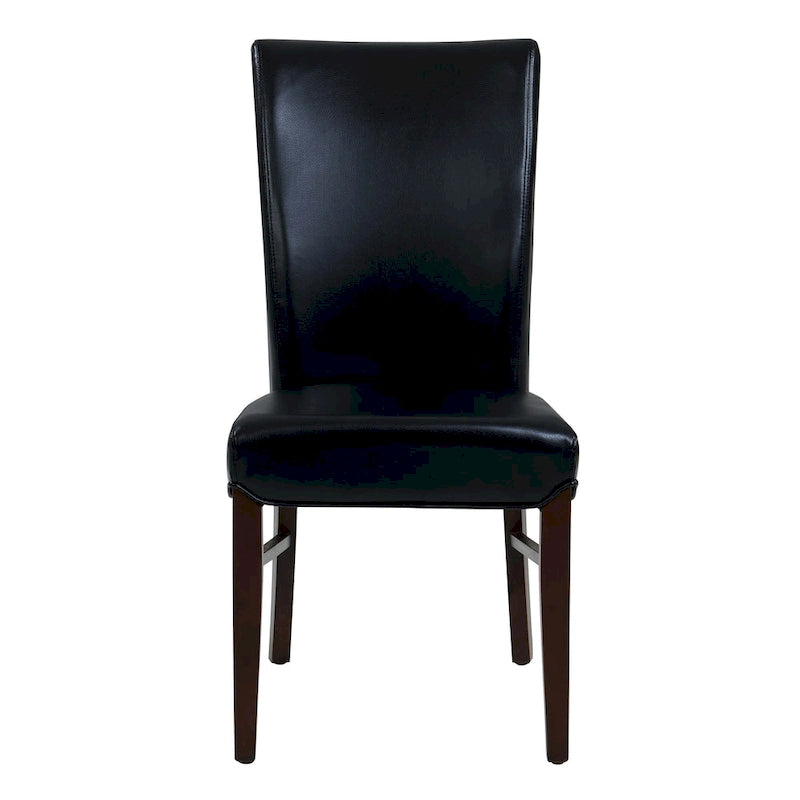 Esszimmerstühle aus Bonded Leather (2er-Set) - na