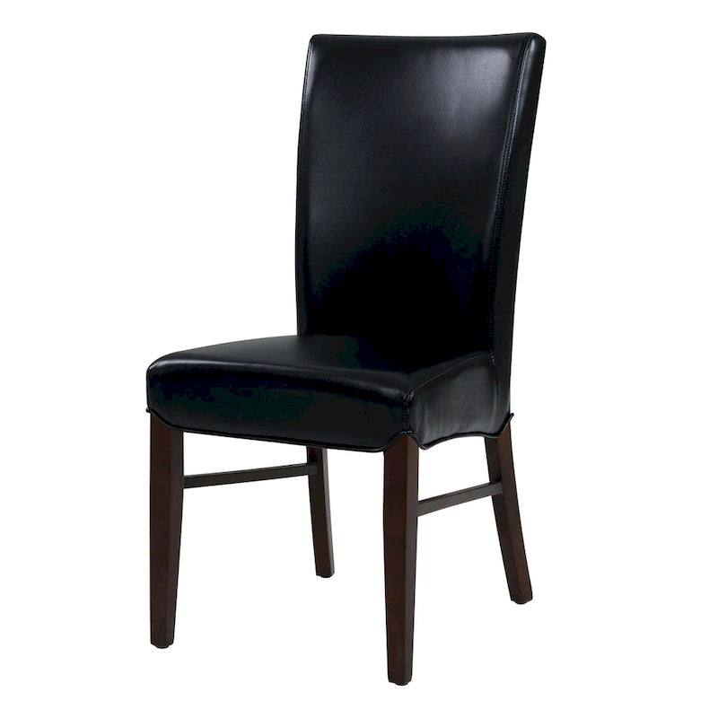 Esszimmerstühle aus Bonded Leather (2er-Set) - na
